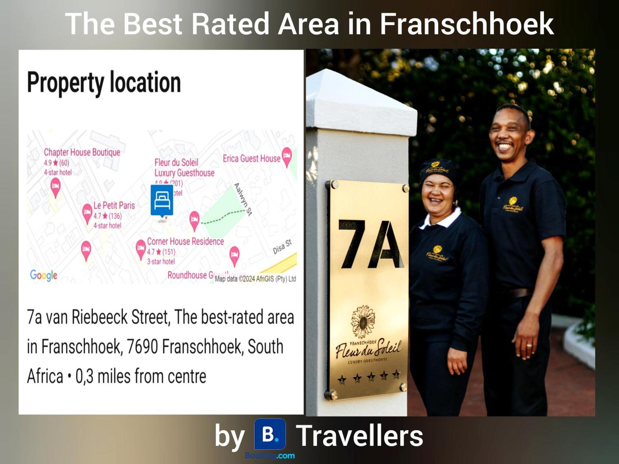 Fleur Du Soleil Luxury Guesthouse Franschhoek Luaran gambar